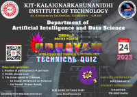 Technical Quiz-Udhayam'23 Technical Quiz Poster
